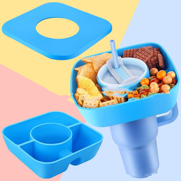 Silicone Snack Platter With Lid