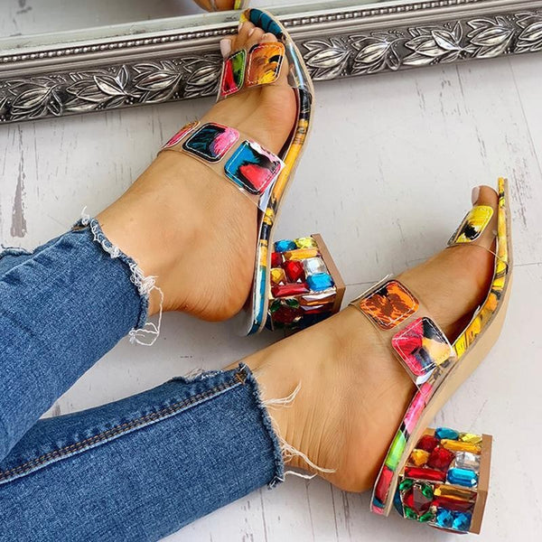 Women's high heel fashion sandals