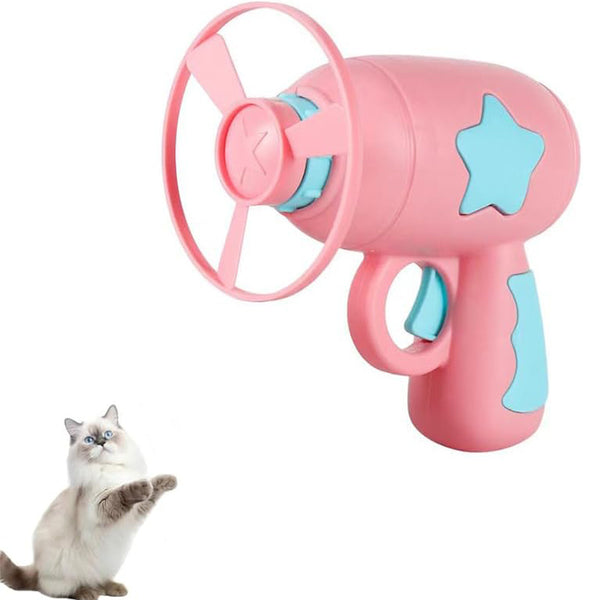 Interactive Cat Toy For Indoor Cats Cat Toy Gun Spinning Funny Cat Toys