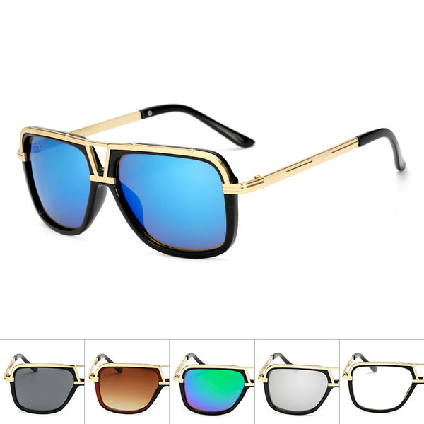 Men's Sunglasses Retro Big Frame Toad Sunglasses