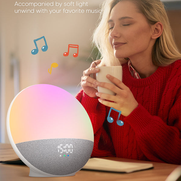 White Noise Bluetooth Audio RGB Colorful Luminous